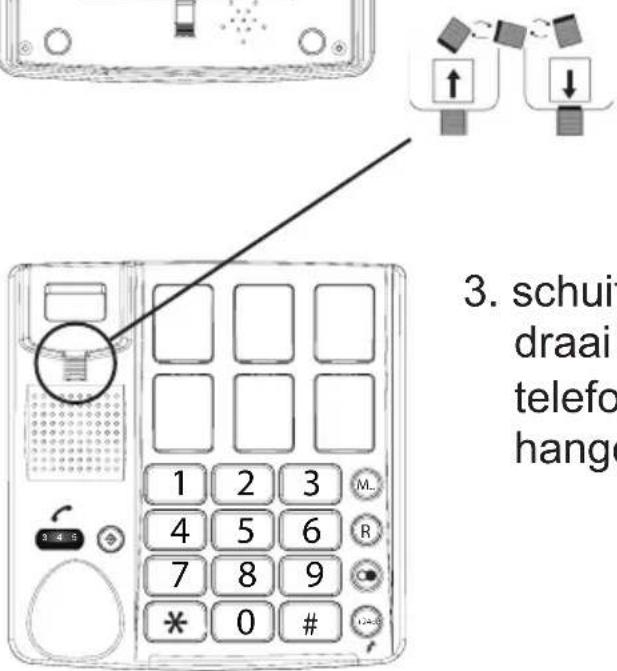 PROFOON TX560 - Wandmontage: - 3