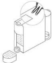 KRUPS Nespresso Essenza Mini XN1108 - Ht system leegmaken voor een lange periode van Niet-gebruik, voor een reparatie of voor bescheming tegen vorst/ - 1