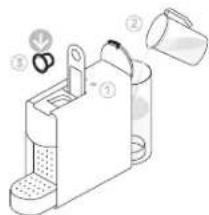 KRUPS Nespresso Essenza Mini XN1108 - Programming the Water Volume / Programmaton du volume d'eau - 1