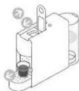 KRUPS Nespresso Essenza Mini XN1108 - Descripción general de laquina / Visão Geral daquina - 6