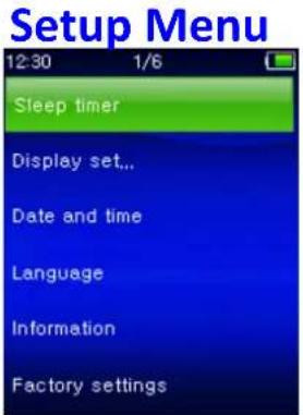 LENCO XEMIO760 BT - Use Setup Menu - 1