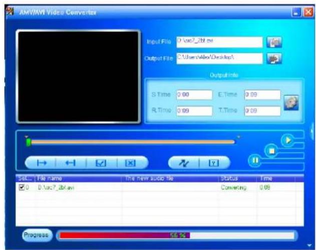 LENCO XEMIO760 BT - So wandeln Sie Videodateien in AVI um - 5