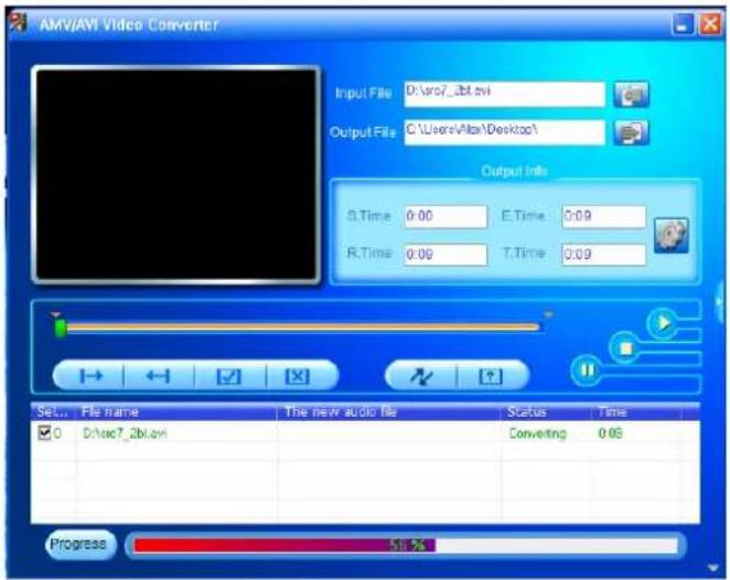 LENCO XEMIO760 BT - Zet videobestanden om maar AVI - 5