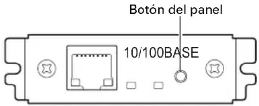 CITIZEN CTS601II - Funcionamiento del botón del panel - 1