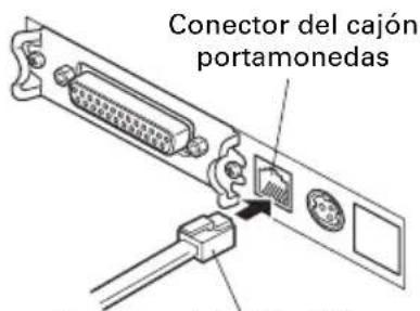 CITIZEN CTS601II - Conexión del cajón portamonedas - 1