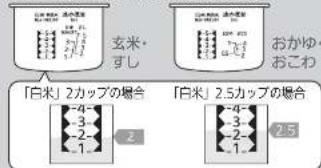 MITSUBISHI NJNH106W - 内釜を本体に入れ、 電源プラグを差込む - 1