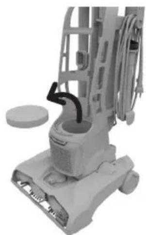 DIRT DEVIL Power Flex - CLEAN THE RINSABLE FILTER - 2