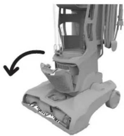 DIRT DEVIL Power Flex - CLEAN THE EXHAUST FILTER - 1