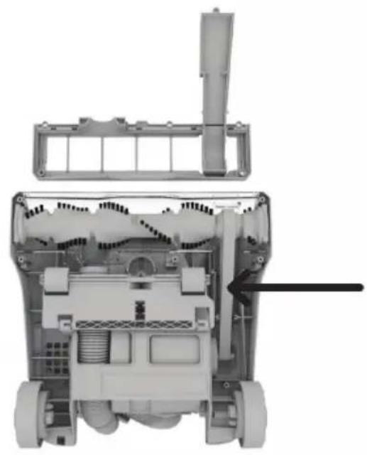 DIRT DEVIL Direct Power - LIMPIEZA DEL CEPILLO GIRATORIO - 2