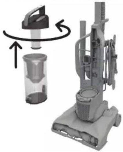 DIRT DEVIL Direct Power - CLEAN THE RINSABLE FILTER - 1