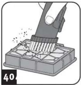 DIRT DEVIL BG72 - Uitblaasfilter reinigen/ervangen - 3