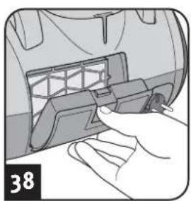 DIRT DEVIL BG72 - Ausblasfilter reinigen/wechseln - 1