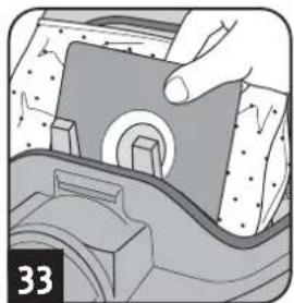 DIRT DEVIL BG72 - Motor koruma filtresini temizlemdegeistirme - 1