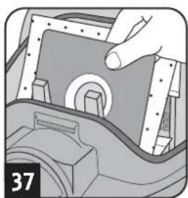 DIRT DEVIL BG72 - Remplacement / nettoyage du filtr de protection du moteur - 5