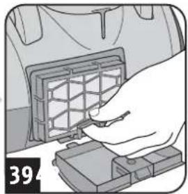 DIRT DEVIL BG72 - Ausblasfilter reinigen/wechseln - 2