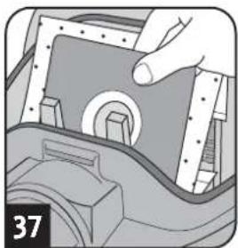 DIRT DEVIL BG72 - Motorbeschermingsfilter reinigen/vervangen - 5