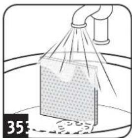 DIRT DEVIL BG72 - Cleaning / changing the motor protection filter - 3