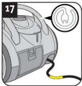 DIRT DEVIL BG72 - Utilisation de l'aspirateur - 2