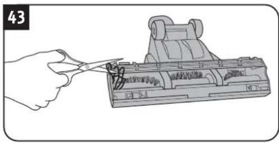 DIRT DEVIL BG72 - Nettoyage de la turbo-brosse - 1