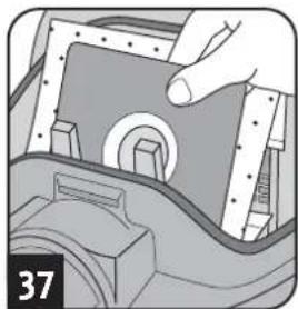 DIRT DEVIL BG72 - Motor koruma filtresini temizlemdegeistirme - 5