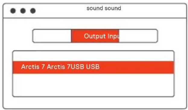 STEELSERIES Arctis 7 - SYSTEM SETTING: MAC - 1
