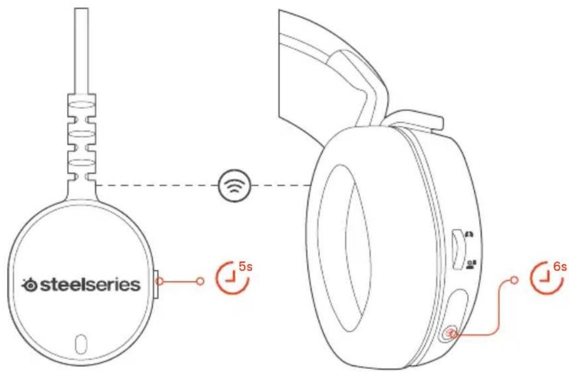 STEELSERIES Arctis 7 - PAIRING - 2