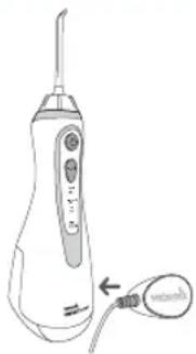 Waterpik WP562E - Charging Unit Prior to First Use - 1
