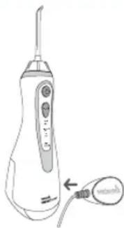 Waterpik WP560E - Charging Unit Prior to First Use - 1