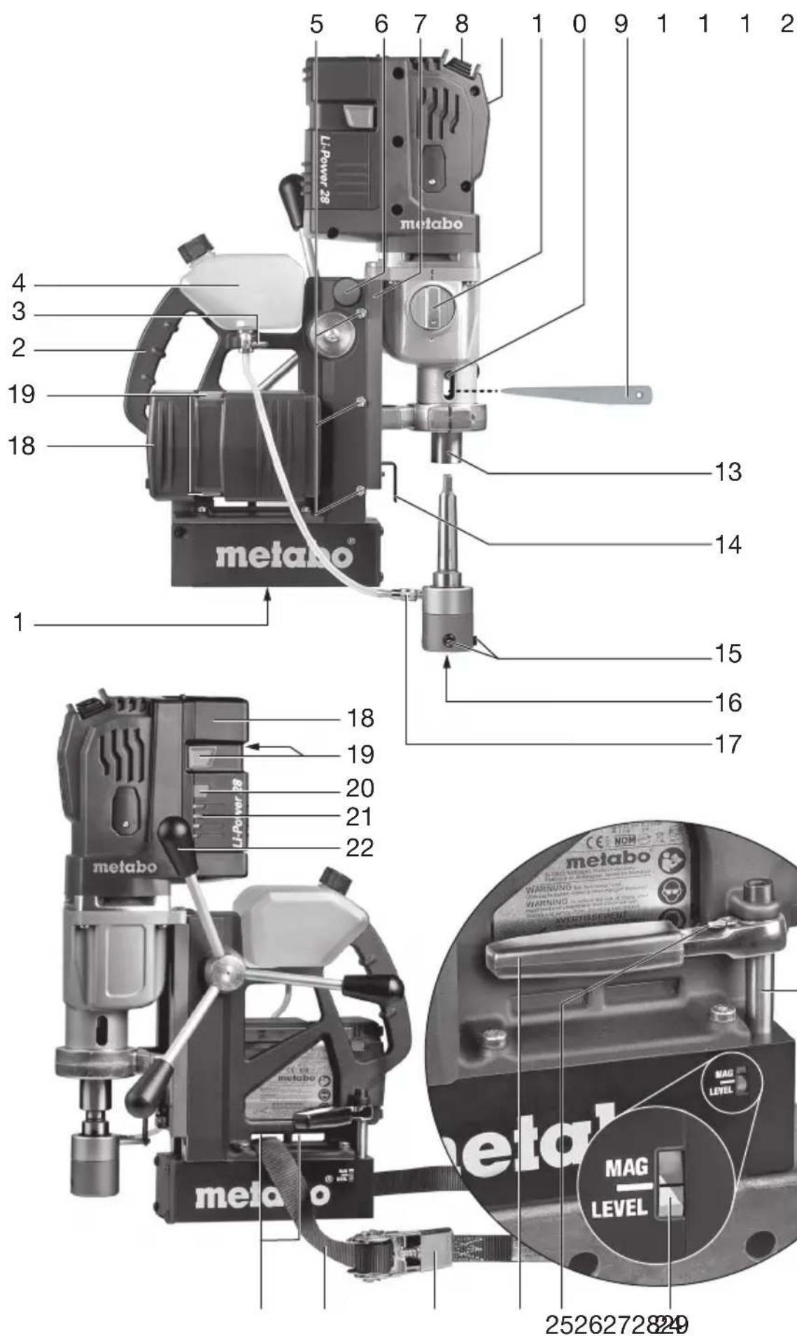 METABO MAG 28 LTX 32 - 1