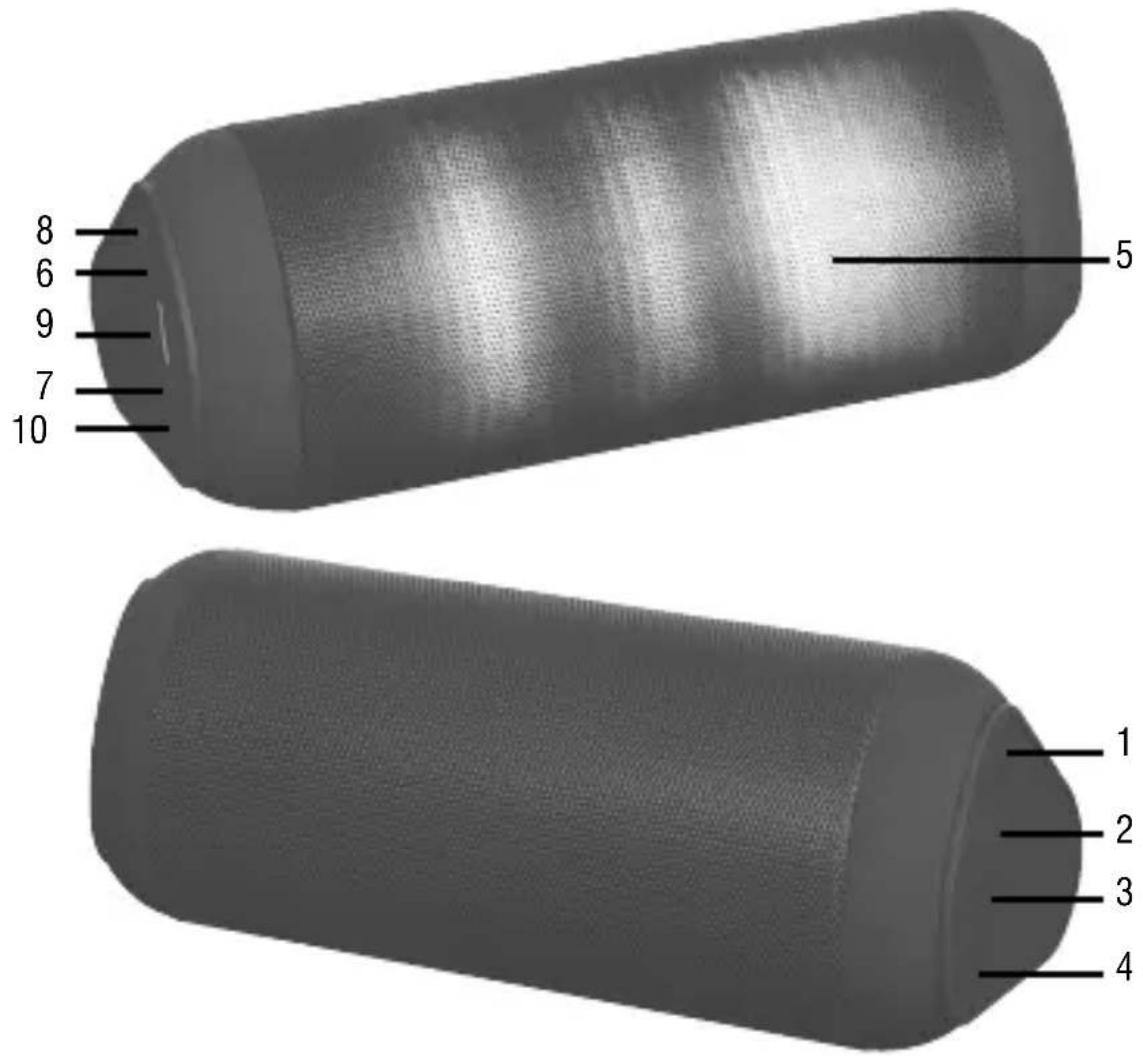 Trevi XR 90 BT - AVERTISSEMENT RELATIF À L'UTILISATION ADÉQUATE DE LA BATTERIE RECHARGEABLE - 1