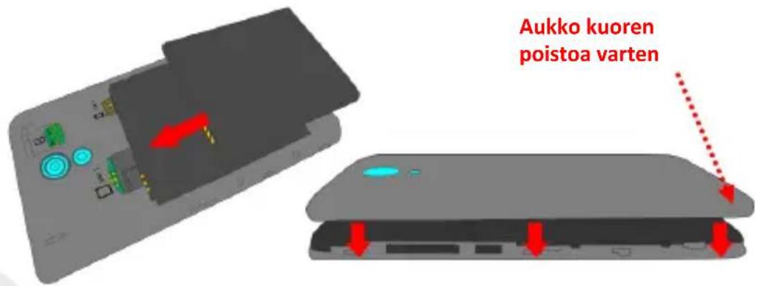 NGM-Mobile You Color P503 - Akun asettaminen paikoilleen - 1