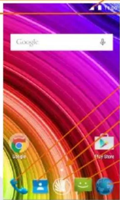 NGM-Mobile You Color P503 - Huvudskärmen - 1