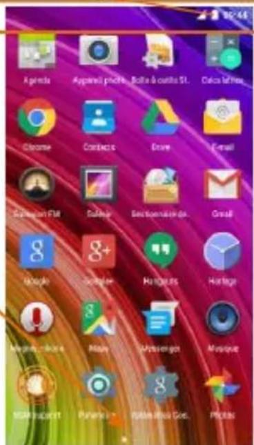 NGM-Mobile You Color P503 - Menu principal - 2