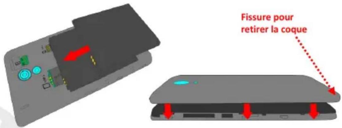 NGM-Mobile You Color P503 - Insérer la batterie - 1