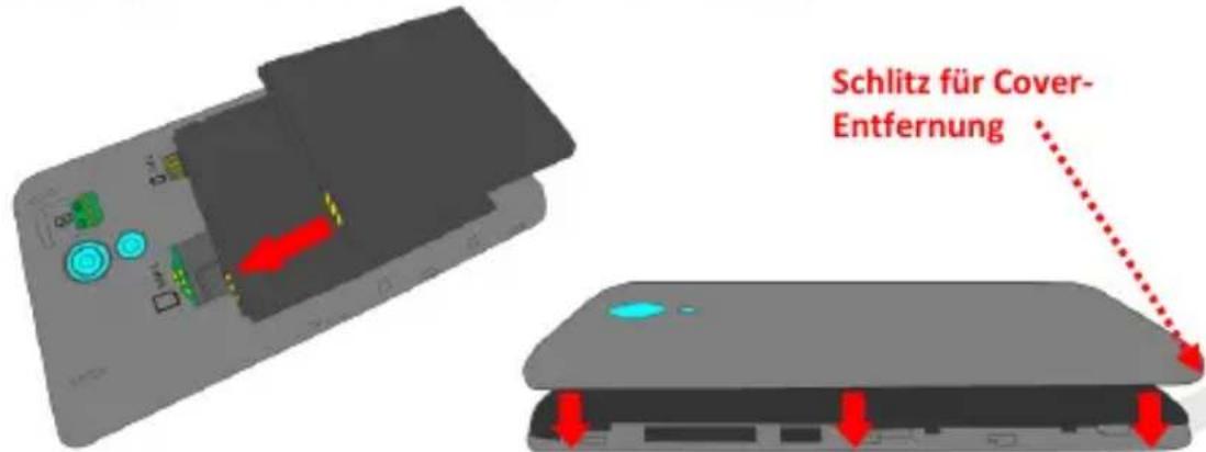 NGM-Mobile You Color P503 - Akku einsetzen - 1