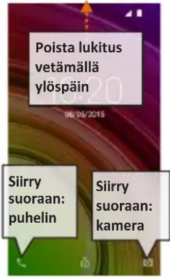 NGM-Mobile You Color P503 - Virran kytkeminen ja katkaiseminen sekä valmiustila - 1
