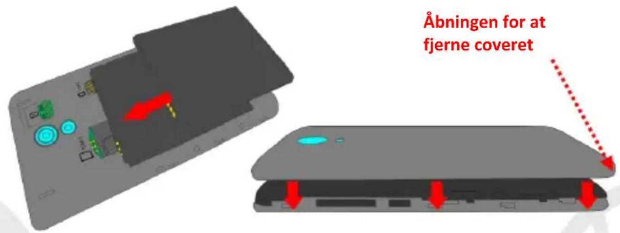 NGM-Mobile You Color P503 - Indsæt batteriet - 1