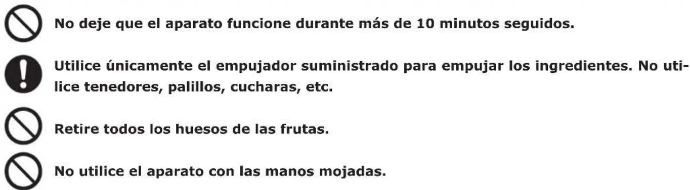 Klarstein Juicer - Advertencia: - 1