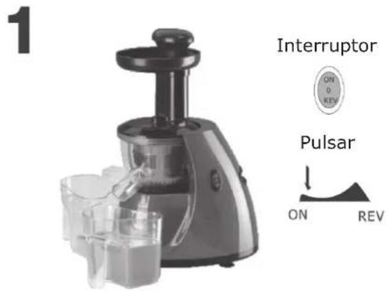 Klarstein Juicer - Utilización del aparato - 1