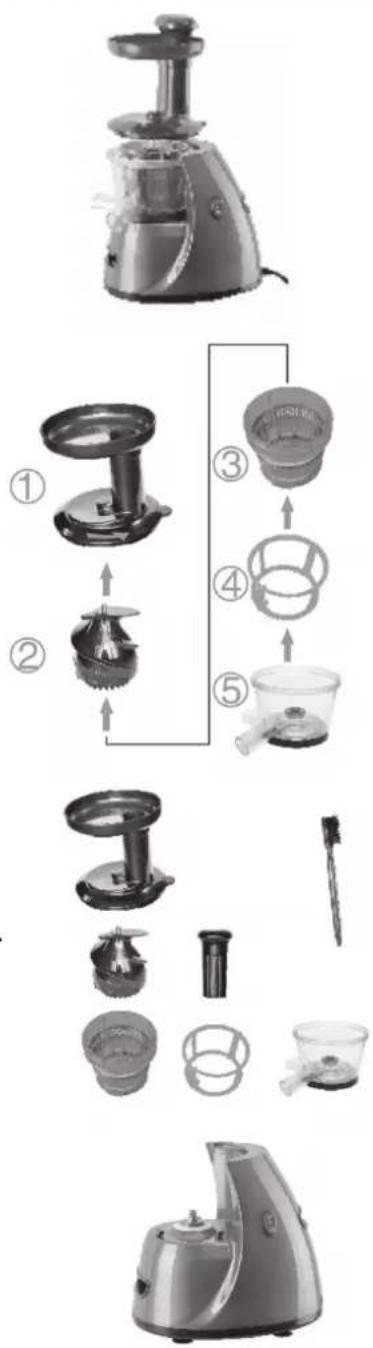 Klarstein Juicer - Desmontaje - 1