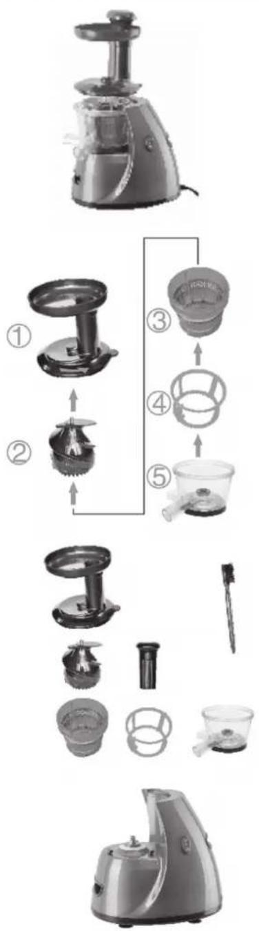Klarstein Juicer - Demontage - 1