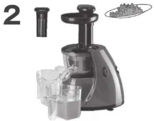 Klarstein Juicer - Utilización del aparato - 2
