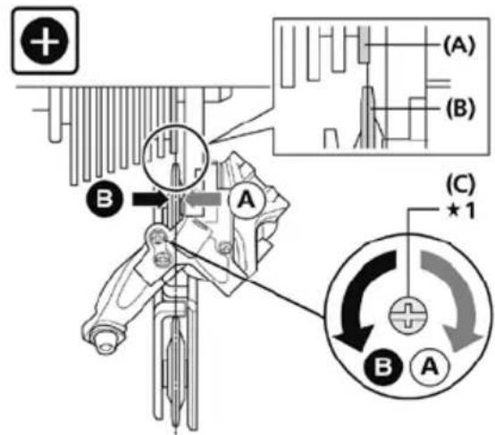 Puky Skyride 247 Alu - Indstilling af kædegear (Modeller med kædegear) - 1