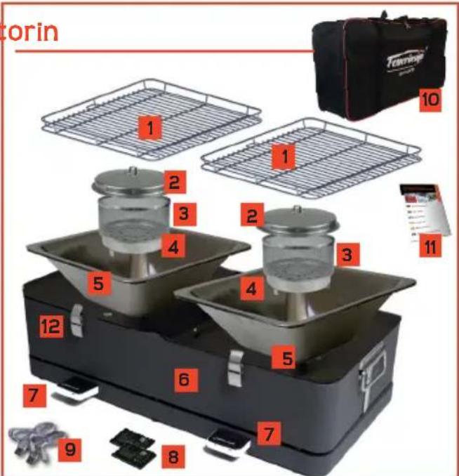 Feuerdesign Santorin - Les batteries rechargeables - 6
