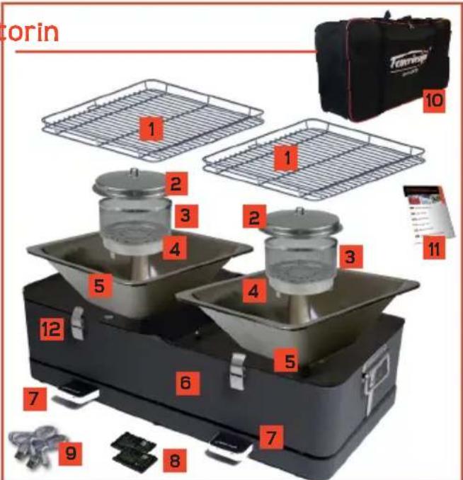 Feuerdesign Santorin - Les batteries rechargeables - 9