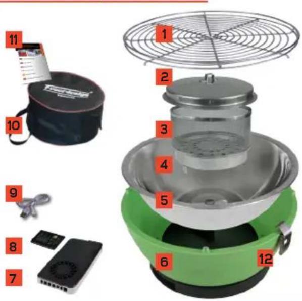 Feuerdesign Santorin - Contenu de livraison - 1