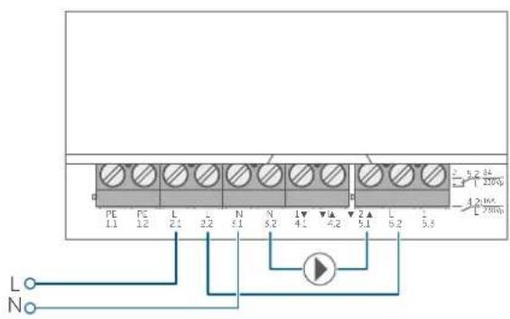 Homematic IP HmIPMIOB - Anschluss Pumpe - 1