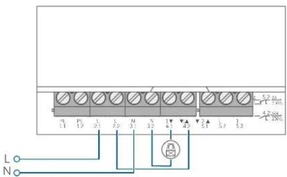 Homematic IP HmIPMIOB - Raccordement du déshumidificateur - 2