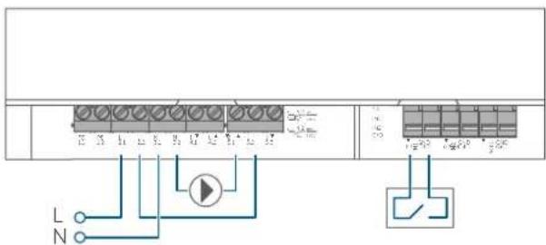 Homematic IP HmIPMIOB - Anschluss Temperaturbegrenzer - 2