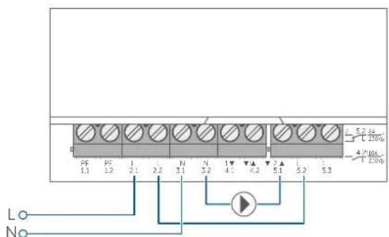 Homematic IP HmIPMIOB - Collegamento alla pompa - 1
